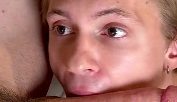 I Decided to Suck a Big Cock to a Friend and He Liked It, Throat Blowjob and Fucking in the Ass