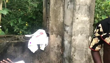 Rough. Sweet Sex Behind an Uncompleted Building and I Piss Into His Mouth