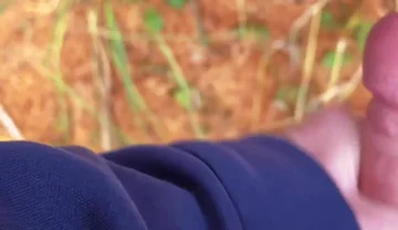 Twink Wixt on an Autumn Day in the Forest and Squirt Horny