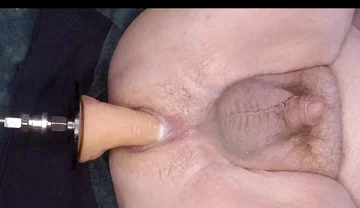 Another Great Video of My Fucking Machine and My Favorite Dildo Giving My Ass a Workout