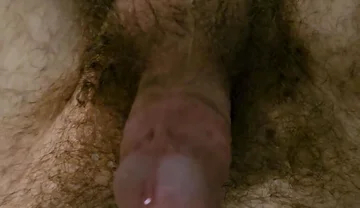 Closeup POV of My Cock Cumming on Myself
