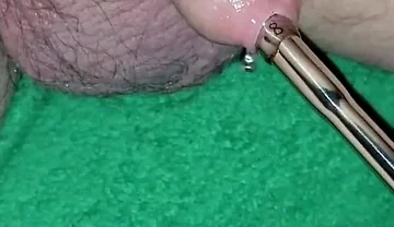 Urethral Sounding with Cumshot