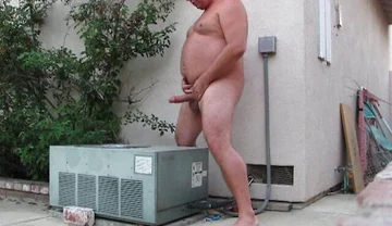Neighbors Backyard Jerkoff