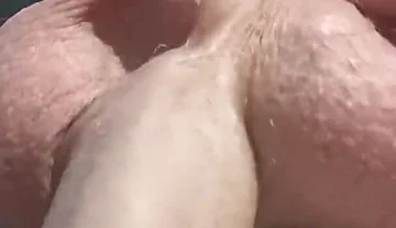 Guy Plays Hot with His Balls