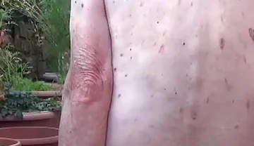 Outdoor Garden Anal Play Part 2