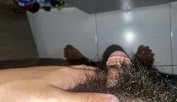 Solo Masturbation by the Closet