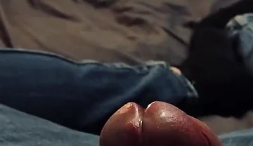 Me Jerking off in Blue Jeans After Unviersity Class