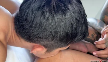 Tattooed Damian Dragon Loves How Robin Fucking His Horny Hole