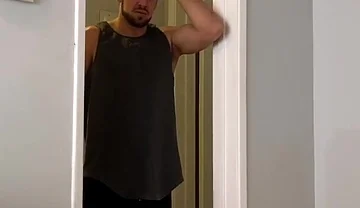 Guy Catches His Roommate Jerking off to His Porn