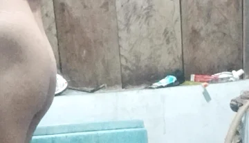 Big Dick Again Pissing in the Bathroom