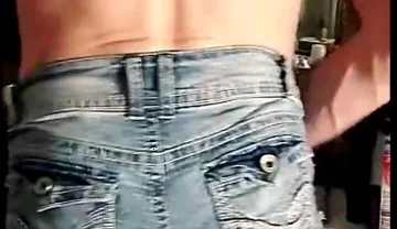 Cdmichell Wearing Crop Top & Booty Shorts with Cock Hanging Out of My Pocket K Hangin