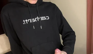 Young Guy's Thick Rope Cum Spray