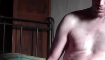 I Jerk Naked on a Friend's Bed