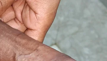Indian Desi Boy Playing Big Cock in Bathroom