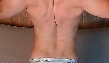 Flex. Showing off My Perfect Body