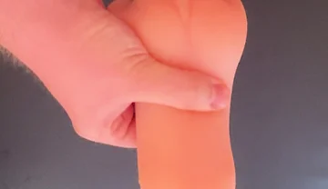 Fucking Pussy Toy and Cum Inside Creampie