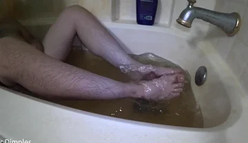 Country Boy Bath Time Fun. Full Movie