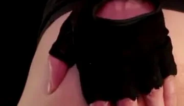 Ball weight, dildo fuck and fat plug in ass