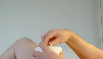 Nylonjung Fucks the Horny Toilet Paper Roll
