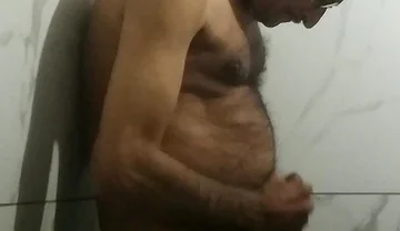 Playing with My Cock in the Bathroom