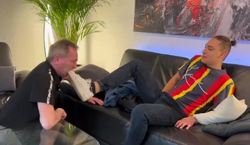 German Master marek sneaker licking