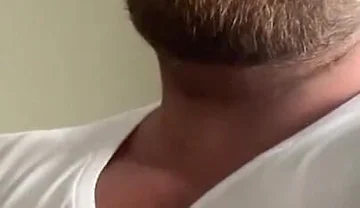 Muscle Worship Jerking with Huge Cumshot
