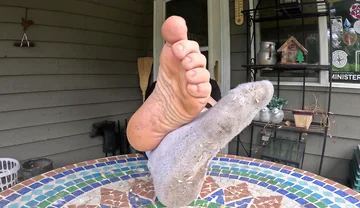 I Show off My Dirty Socks and Feet