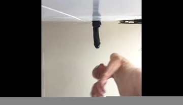 Good Views of Riding Large Black Cock Dildo