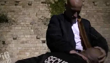 Securite boy sucking skinhead boy cock